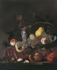 high quality oil painting handpainted on canvas"still life with fruits"