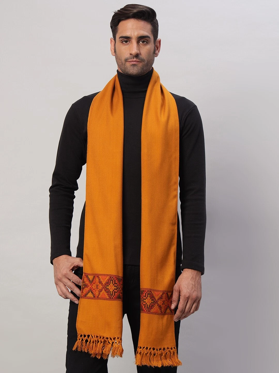 Luxury Cashmere Scarf Men's Winter Warm Kullu Shawl Scarves Outdoor Windproof
Opens in a new window