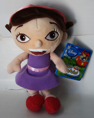 RARE LITTLE EINSTEINS 8" JUNE PLUSH TOY DOLL PLAYHOUSE DISNEY NEW WITH ...