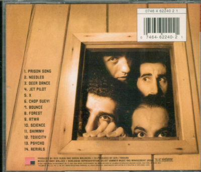 System Of A Down ‎– Toxicity / CD 2001 EX USA | eBay