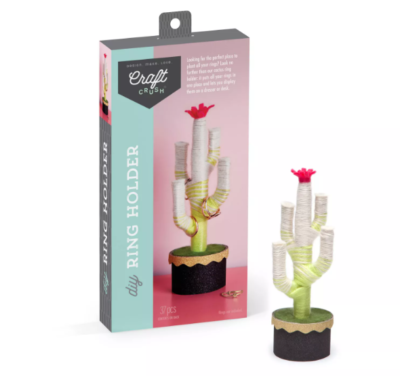 Craft Crush Cactus Ring Holder DIY Art & Craft Kit | eBay