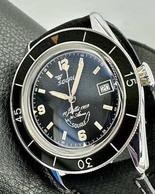 Extremely Rare Squale Sub 39 30 Atmos 60th Anniversary Limited