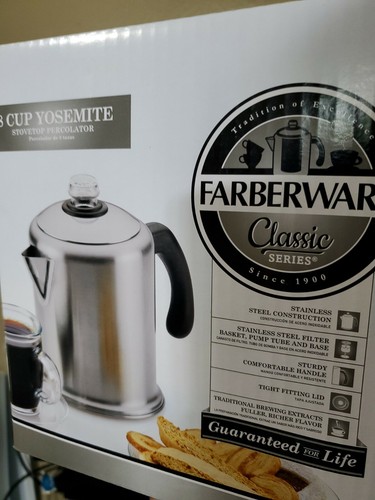 Farberware Yosimite Percolator 8 cup - Picture 3 of 3