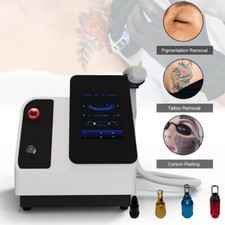 Portable Q-Switch Nd Yag Laser Tattoo Removal Skin Beater -