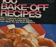 1969 100 Bake-Off Recipes Pillsbury Promotional Booklet Baking Cookbook Vintage