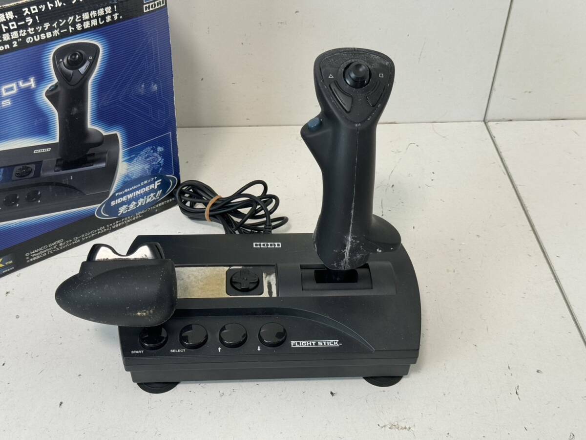 HORI Ace Combat 04 Flight Stick Controller PS2 Playstation 2 Used