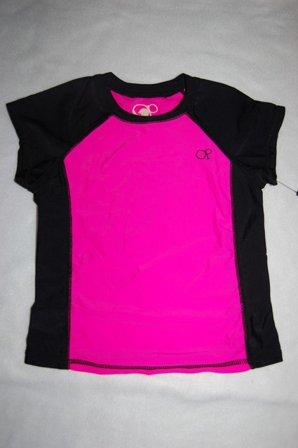 pink athletic shirt