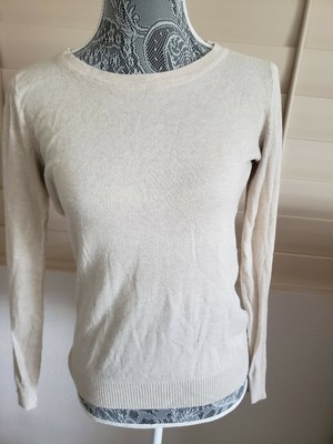 lightweight cream sweater