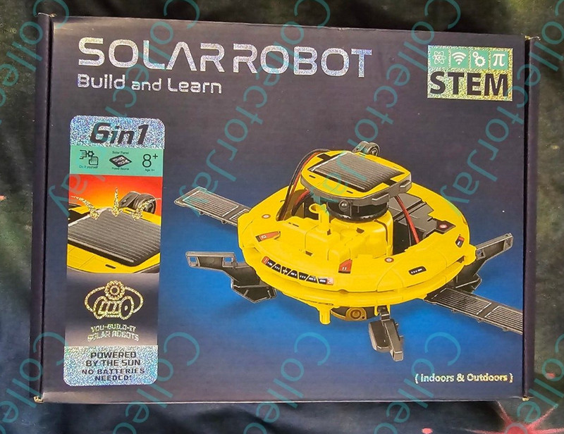 Solar Robot STEM Kit 6 in 1 Build and Learn Set New in Box Kids Educational Toy