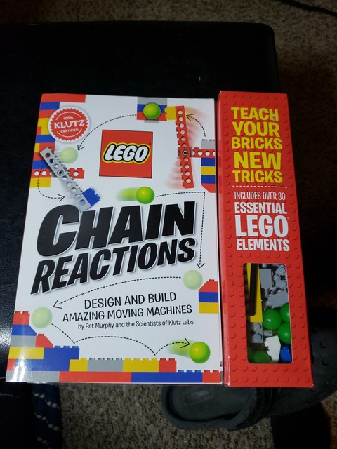klutz lego chain reactions science & building kit