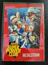 Nintendo Power Super Power Club Metalstorm Trading Card #27
