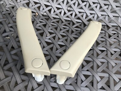 SET of 2) Genuine SAAB 9-5 BEIGE Door Handle Set Front 4638508