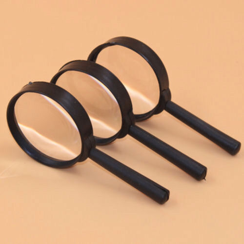 HOT 1PCS 5X 60mm Hand Held Reading Magnifying Glass Lens Jewelry Loupe Zoomer - Zdjęcie 1 z 9