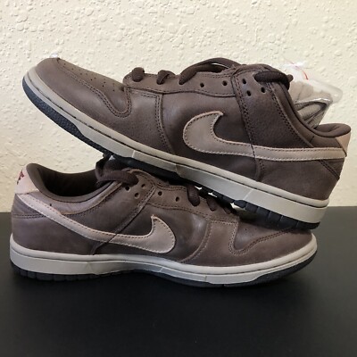 2004 Nike SB Mocha Dunk Low Size 8.5 US 304292-225 Pink Box Era