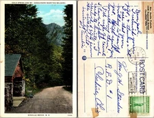 Cold Spring and Mount Sanguinary Dixville Notch New Hampshire NH Postcard