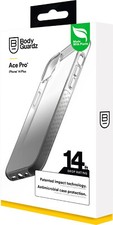 🔥 BodyGuardz - Funda Ace Pro Gravity para iPhone 14/13 Plus - Negra/Blanca 🔥