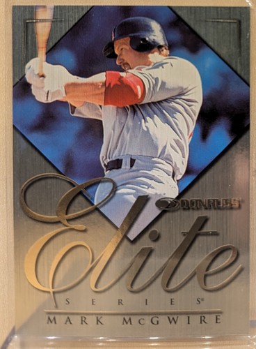 Mark McGwire #6 1998 Donruss Elite Inserts card