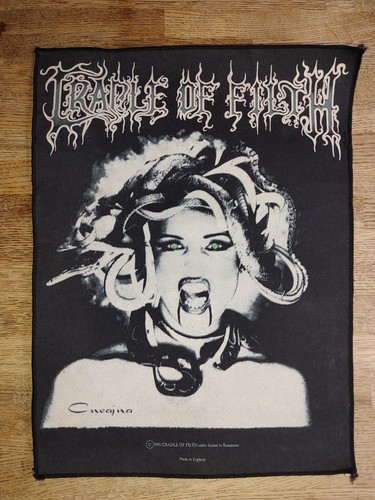 Cradle of Filth 1995 Backpatch Rückenaufnäher Aufnäher Unbenutzt Vintage - Bild 2 von 7