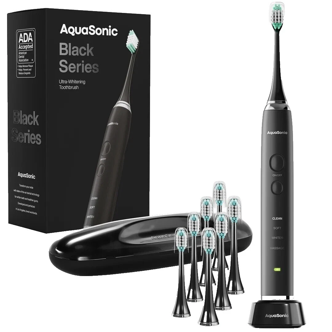 Black Electric Toothbrushes
