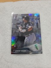 2021 TOPPS BOWMAN PLATINUM ROOKIE #50 ANDREW VAUGHN BASEBALL CARD. White Sox . rookie card picture