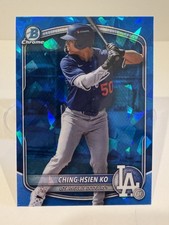 2025 Bowman Chrome Draft Sapphire Edition - Ching-Hsien Ko #BDC-165 (RC)