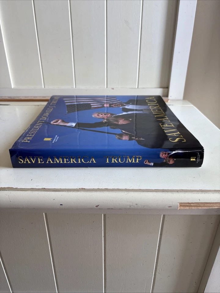 President Donald J Trump Save America Hard Cover Book - Image 4 of 4