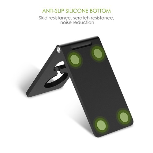 Nicerio Aluminiumlegierung Ladestand Support Inhaber für Watch (schwarz) - 第 5/9 張圖片