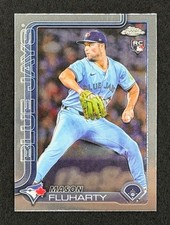 Mason Fluharty RC Topps Chrome Update USC161 2025 Blue Jays Rookie Card