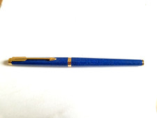 Fountain Pen PARKER 180 in LAPIS LAZULI with 18K GOLD NIB size Fine