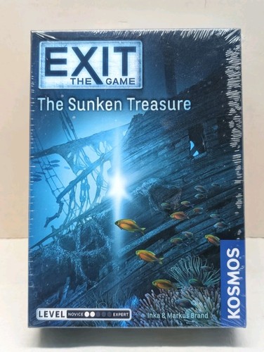 Thames & Kosmos - Exit: Il Tesoro Sommerso - Gioco Da Tavolo Escape Room, Livello 2/5, Età 10+ - 4