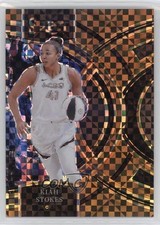 2024 Select WNBA Premier Level Bronze Checker Prizm 24/49 Kiah Stokes #179 0ud4