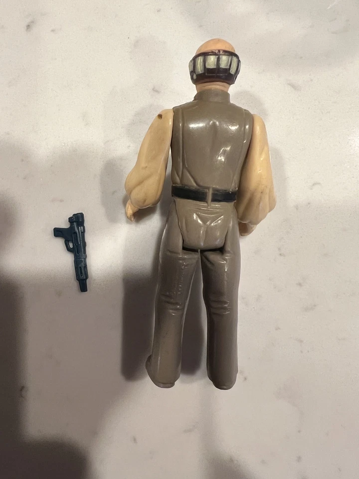 Figura de acción vintage Star Wars Lobot 1980 100 % completa Kenner Foto 2 de 4