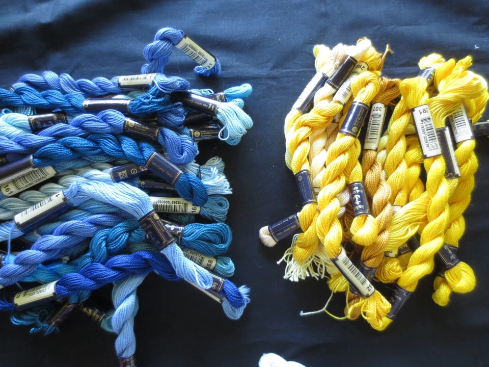163 Skeins  ANCHOR #5 PEARL COTTON EMBROIDERY FLOSS - Listed by Colors - Image 3 of 4