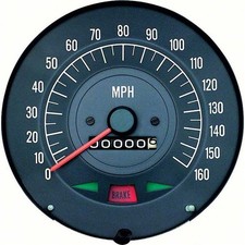 Oer 6481933 1968 Firebird Speedometer 160 Mph Wgauges