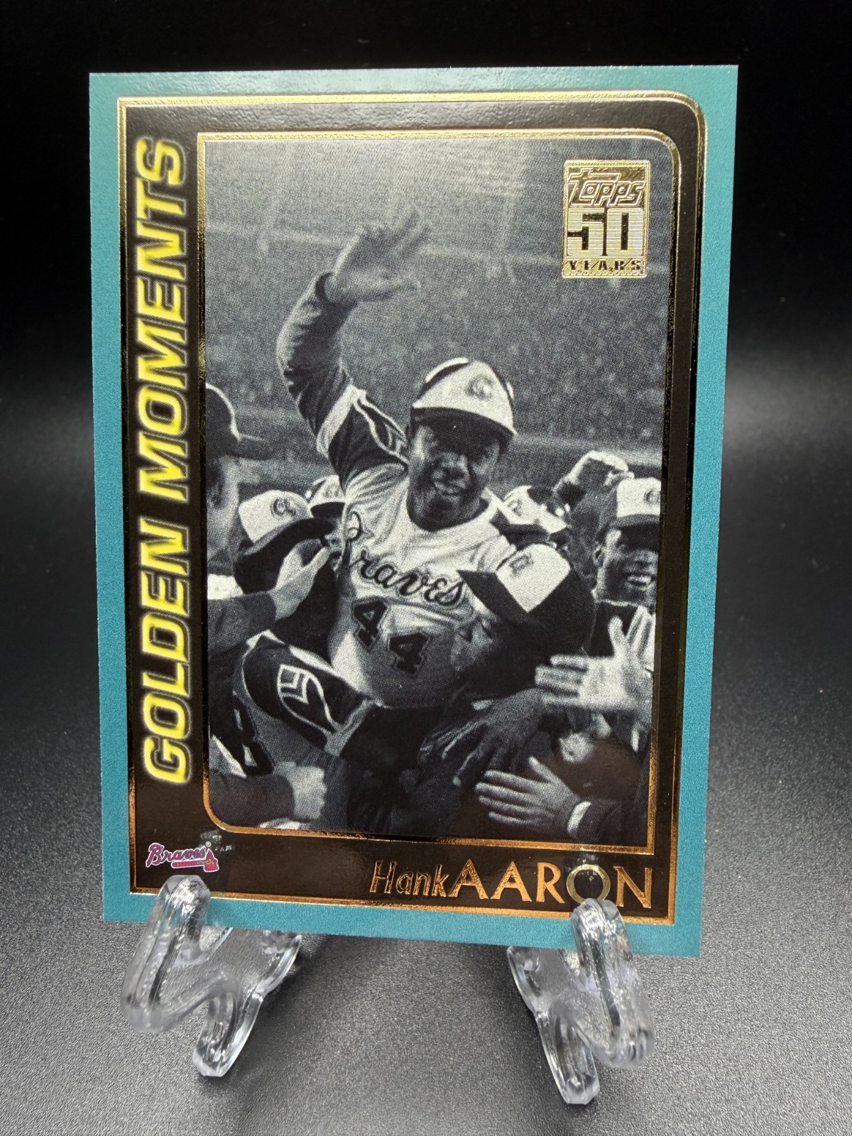 2001 Topps - Hank Aaron #385