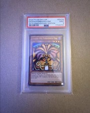 25TH ANNIVERSARY: EXODIA THE FORBIDDEN ONE LOB-EN124 ULTRA RARE PSA 9