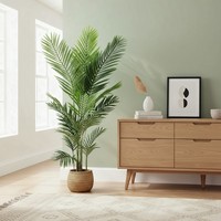 KüNstliche Palme 140Cm Kunstpflanze KüNstliche Pflanze Zimmerpflanze Deko