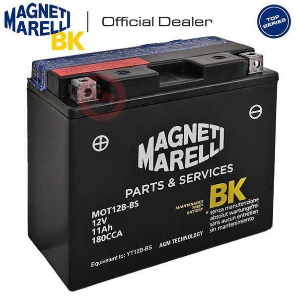 Batterie Magneti Marelli YT12B-BS Ducati 996 S 996 2001-2001-image