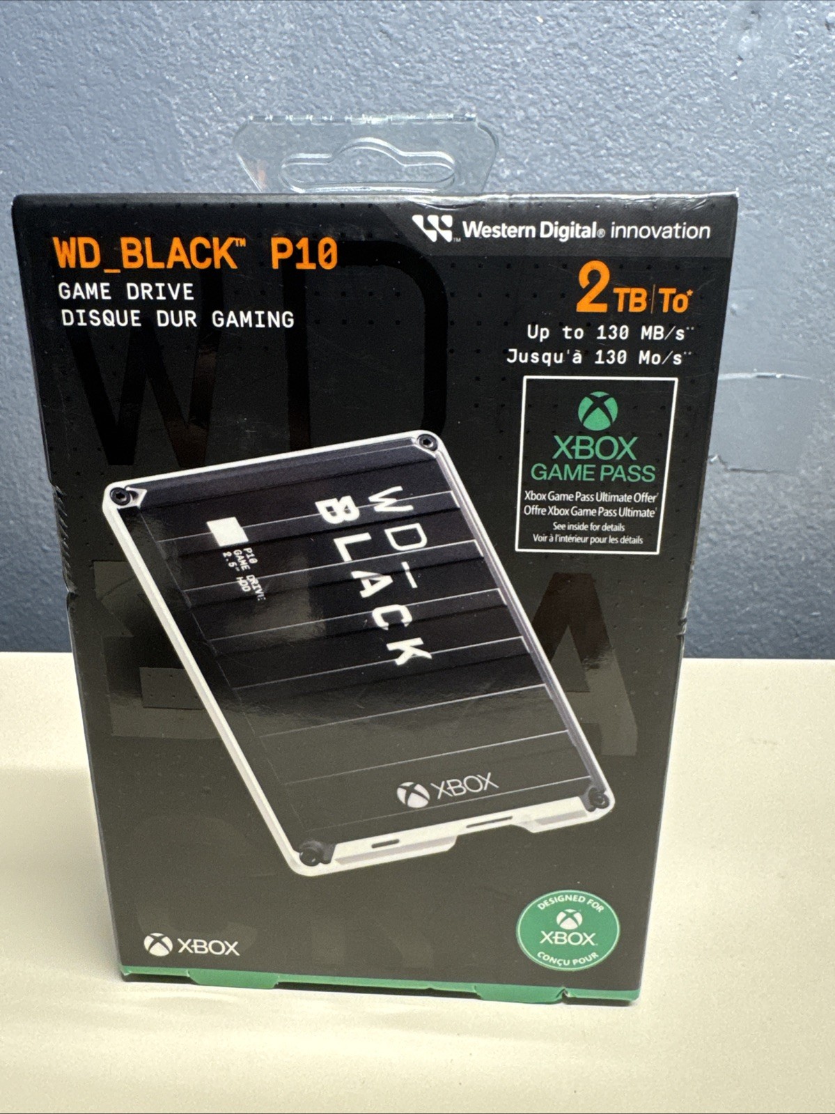 Portable Western Digital Wd Black P10 Game Drive 2tb 2tb P10