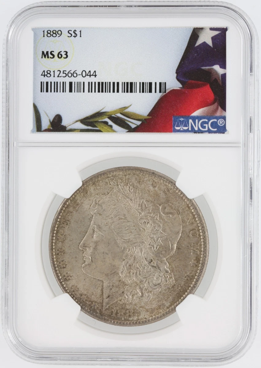 MS 63 Graded 1889 Year Morgan US Dollars (1878-1921) for sale | eBay