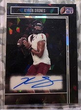 2025 Pro Set Leaf Metal Black Crystals Kyron Drones BA-KD1 Auto RC Rookie 6/7