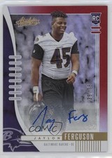 2019 Absolute Rookie Red Spectrum Signatures 36/75 Jaylon Ferguson #142 Auto 4f5