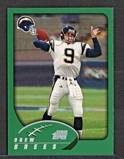 Selling off my cards 2002 Drew Brees #163 Rookie Card Chargers. rookie card picture