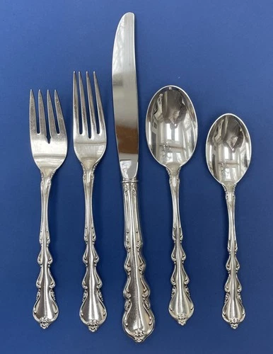 International Sterling Silver Angelique Individual 5 Piece Place Setting