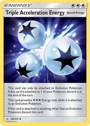 Triple Acceleration Energy 190/214 Uncommon Unbroken Bonds