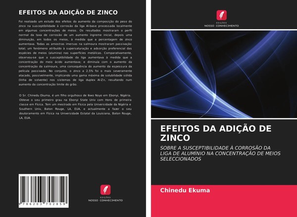 Chinedu Ekuma | Efeitos DA AdiÇÃO DE Zinco | Taschenbuch | Portugiesisch (2021)-image