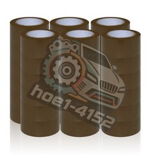 36 Rolls Brown Shipping Tape 2"x110yd 2.0mil Box Packing Sealing Heavy Duty