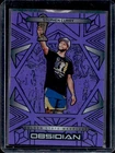 2024-25 Obsidian Stephen Curry Electric Etch Purple Flood #49/75 Warriors