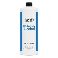 ForPro 99 Isopropyl Alcohol IPA , 32oz, Pure  Unadulterated Alcohol