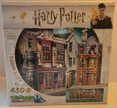 Harry Potter Wrebbit 3D Jigsaw Puzzle Diagon Alley, 450 Pieces
